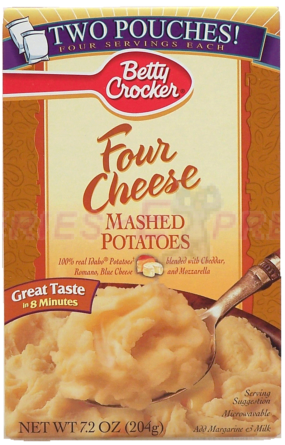 Betty Crocker&nbsp;&nbsp;four cheese instant mashed potatoes Full-Size Picture